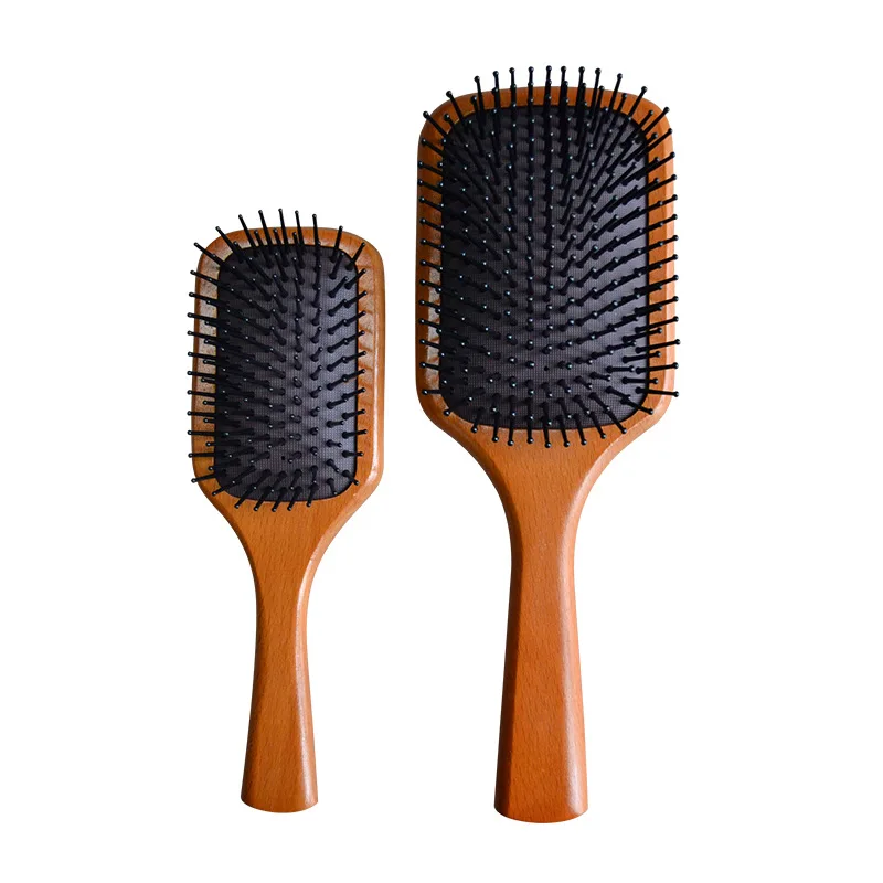 Massage Comb Gasbag AntiStatic Hair Air Cushion Wooden Hairbrush