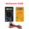 LCD Digital Multimeter DT-830B Mini Handheld Multimeter for Voltmeter Ammeter AC/DC 750/1000V Ohm Tester Meter With Probe 1