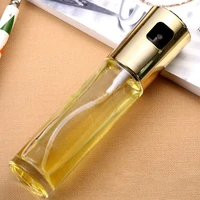 1pc 100ML Olive Oil Sprayerl, Stainless Steel Spray Bottle Spray, Kitchen Cooking Oil Spray, Glass Oil Can 2