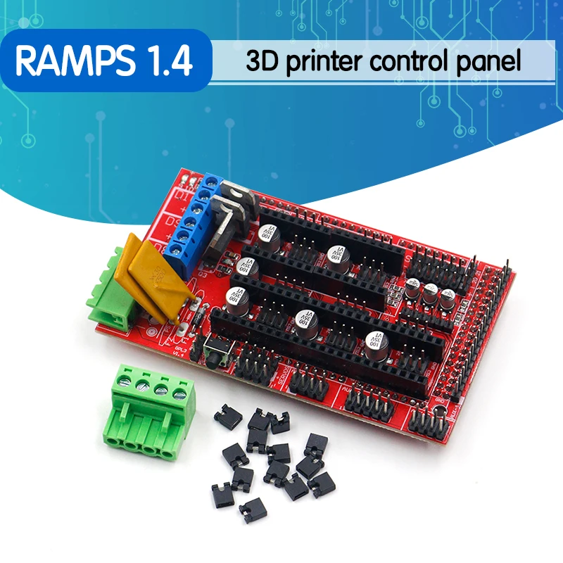 1 шт. RAMPS 4 панель управления для 3D-принтера Reprap MendelPrusa | Электроника