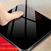 durable rechargeable T1WX Weight scale Weight electronic scale home precision  body scale for girls small intelligent scale 4