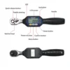 Shahe MINI Digital Torque Wrench 1/4‘’ 3/8‘’ 1/2‘’ Professional Bike Car Repair Adjustable Torque Wrench Hand Tools 2