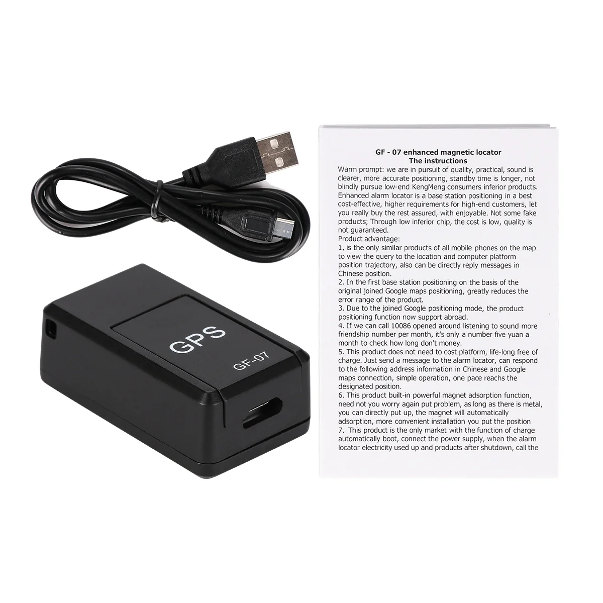 GPRS Mini Older Children Tracking Locator GF07 GSM Car GPS Locator Tracker Anti-Lost Recording Tracking Voice Control Can Recor gps locator anti lost tracker anti lose tracker item locator anti lost locator
