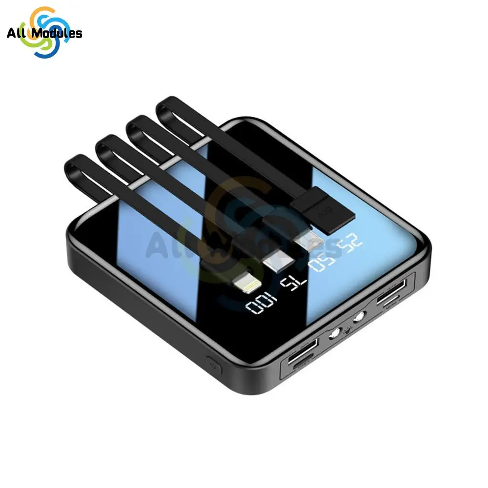 thumbnail image 2 of Digital Power Bank Circuit 5V 2A LCD Display 2 USB Output Micro USB Charging Port Led Torch Use 8x18650 Li Ion Battery I367462435 2 of 13