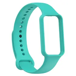Amazfit Band 7 Soft Silicone Sport Wristband Replacement Strap (Teal blue)