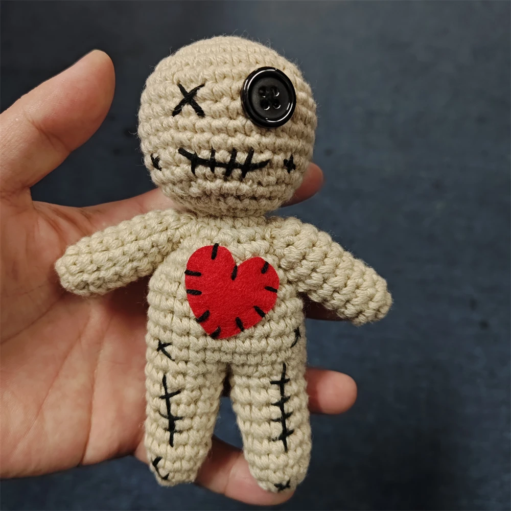 美品 映画 SAW ブードゥー人形 ホラー ハロウィン ぬいぐるみ キーホルダー JIGSAW ソウ VOODOO KEYRING ブードゥー人形 ホラー ハロウィン