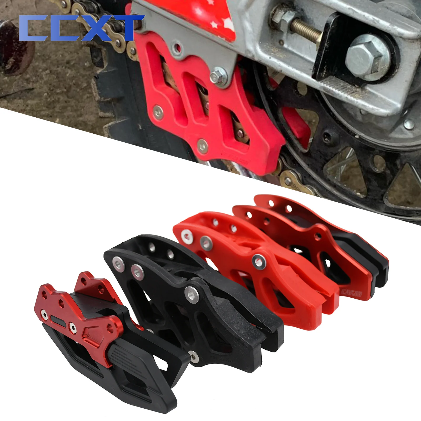 Gel Rubber Motorcycle Grips Tag Pro MX Handlebar Grips - Red Gel - Foto 3