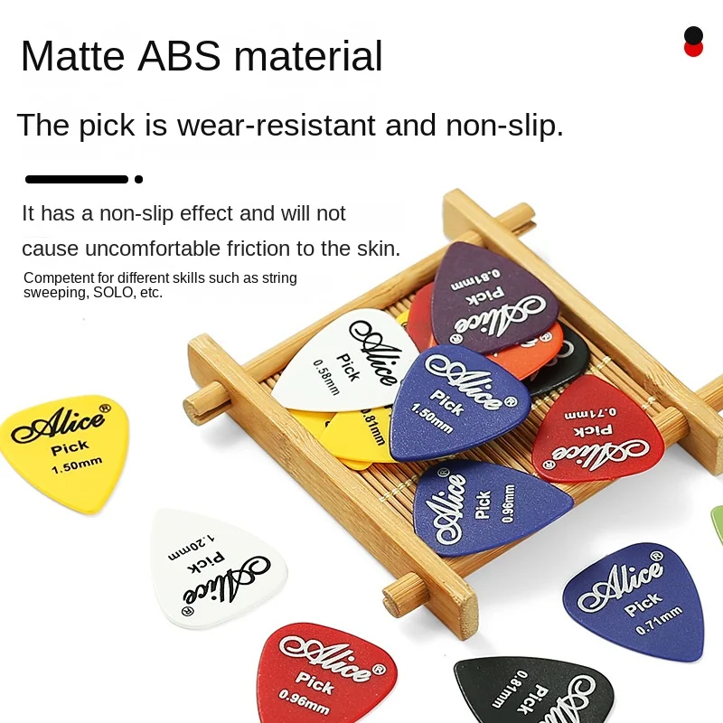 Pick Guitar Accessories 10/30/50Pcs Thickness 0.96 Mm Alice Acoustic Electric Bass Pick Mediator Guitar guitar picks