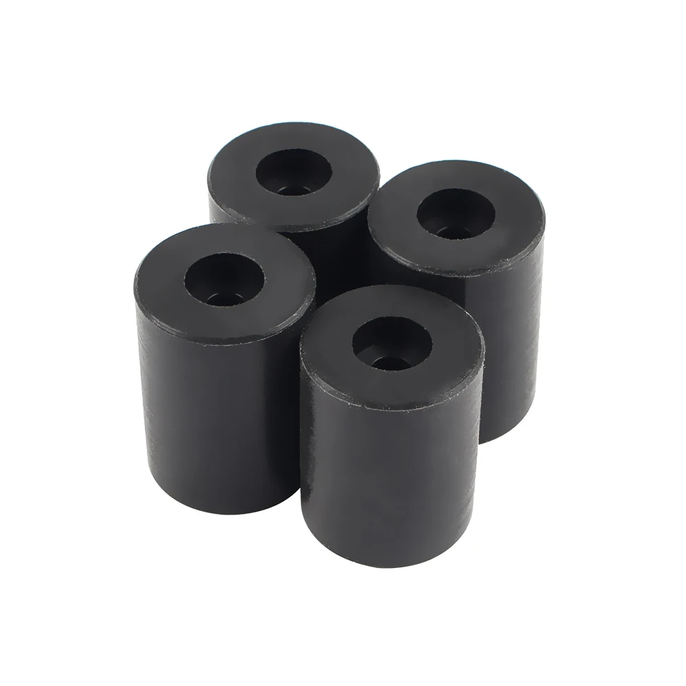 Silicone Solid Spacer Hot Bed Leveling Column 3pcs Long +1PC Short High Temperature for CR10 MAX Bottom Connect 3D Printer Part silicone solid spacer high temperature hot bed leveling column 3pcs long 1pc short for cr10 cr10s ender 3 3d printer parts