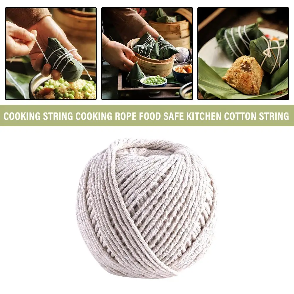 

white Cotton Rope 1.5mm Dragon Boat Festival Bundle Thread Packaging Decorative Zongzi Rope Rope Wrapping Zongzi J0M9