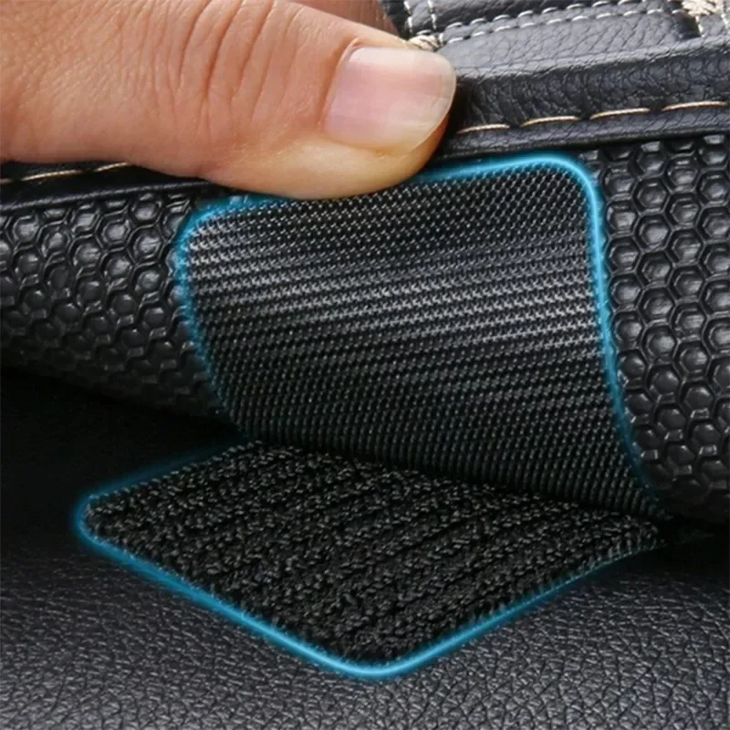 Double Sided Stickers 10Pairs High Adhesive Fixing Carpet Pad Dashboard Mat Fixed Anti Skid Grip Tape