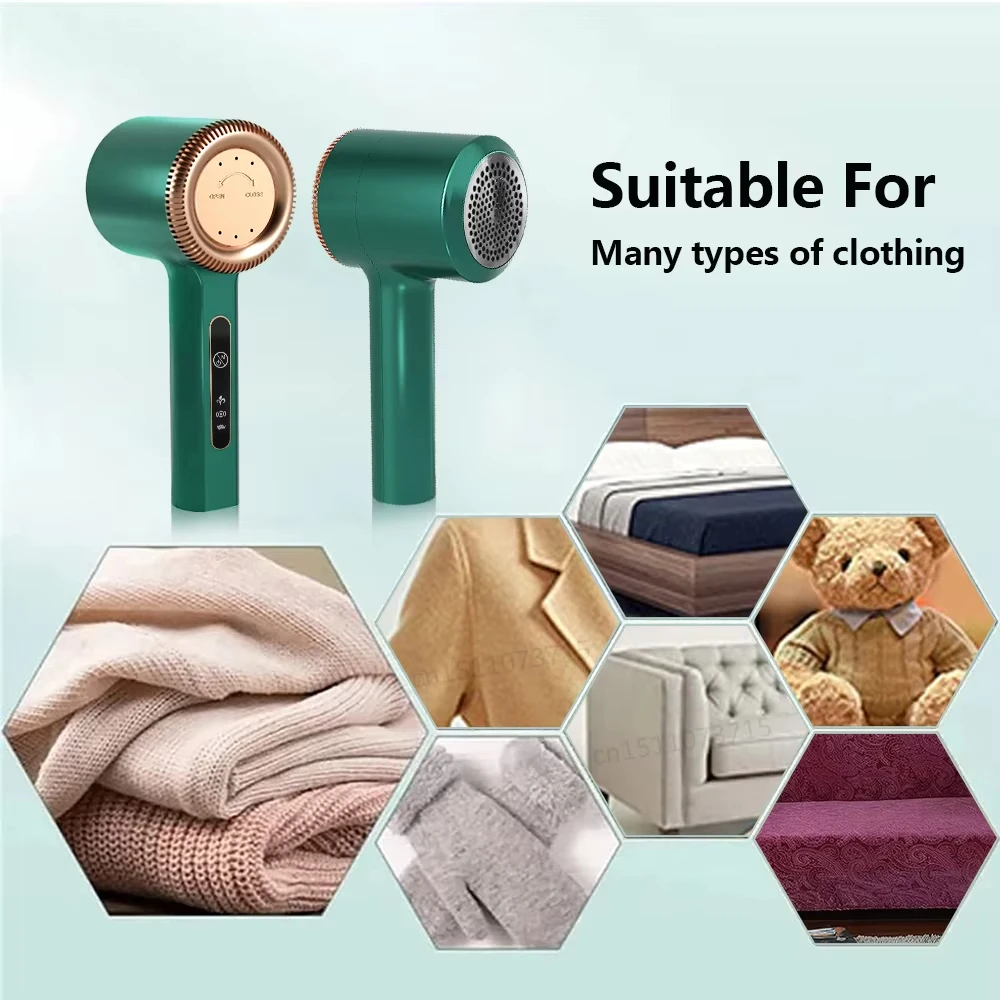 Xiaomi Electric Lint Remover USB Rechargeable Pellet Fabric Shaver For Clothing Clothes Fluff Portable Hair Balls Fuzz Removers 2