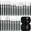 30Pcs Terminal Removal Tool Kit Depinning Tool Electrical Connector Pin Removal Car Optional Wire Terminal Removal Tools 1