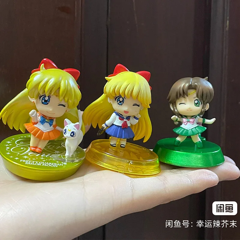 Sailor Moon Action Figure Sailor Mercury Sailor Jupiter Sailor Venus Cute Assemblato Model Ornament Toys