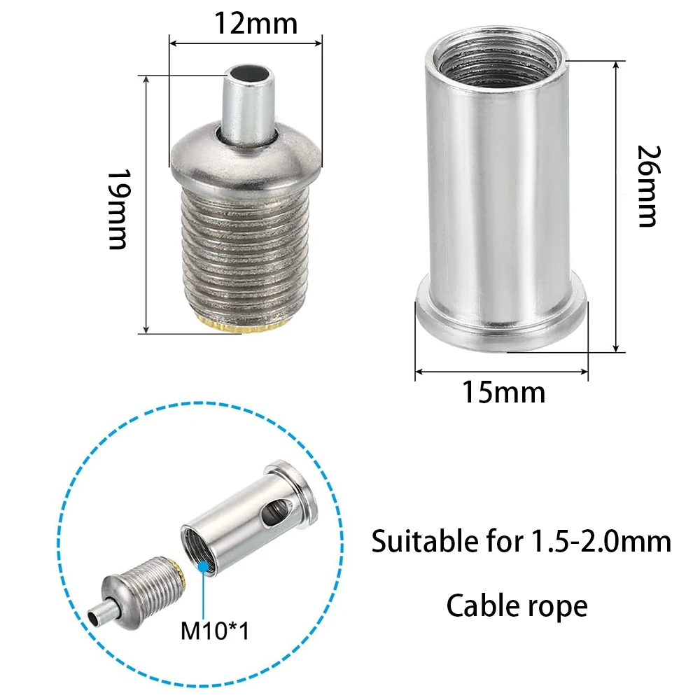 Adjustable Wire Rope Fasteners Cable Clamp Tensioner Panel Light Lighting Fittings with Chandelier Hardware Fittings Suspension