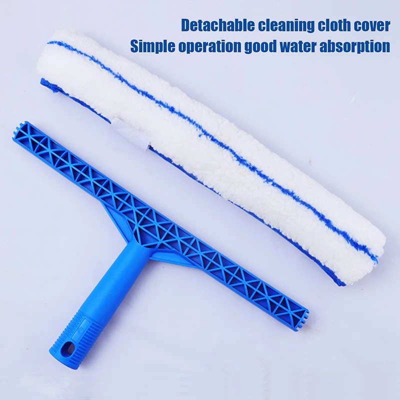 35CM Window Cleaning Combo Squeegee & Microfiber Window Washer 1