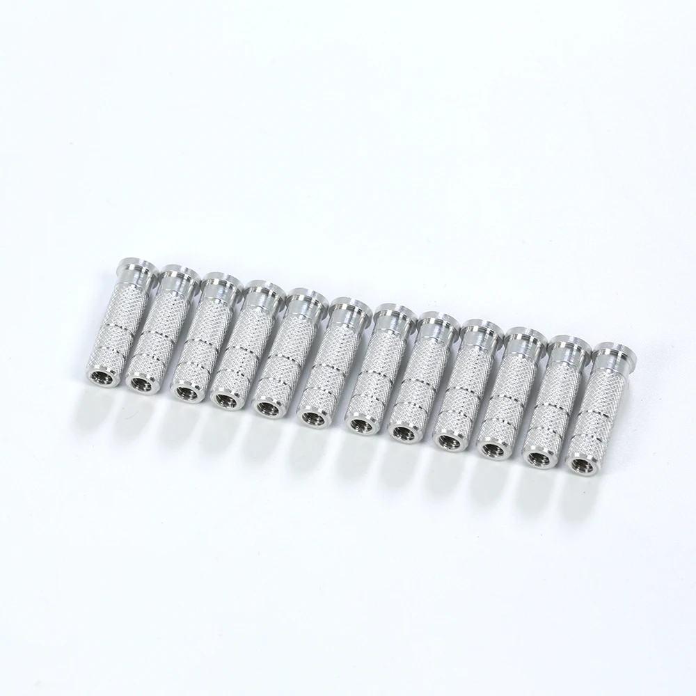 Aluminium Insert Adapter for Archery Arrow Shaft, Inner Diameter of 6.2mm, Carbon Fiberglass Arrows, 50 PCs, 100PCs 4