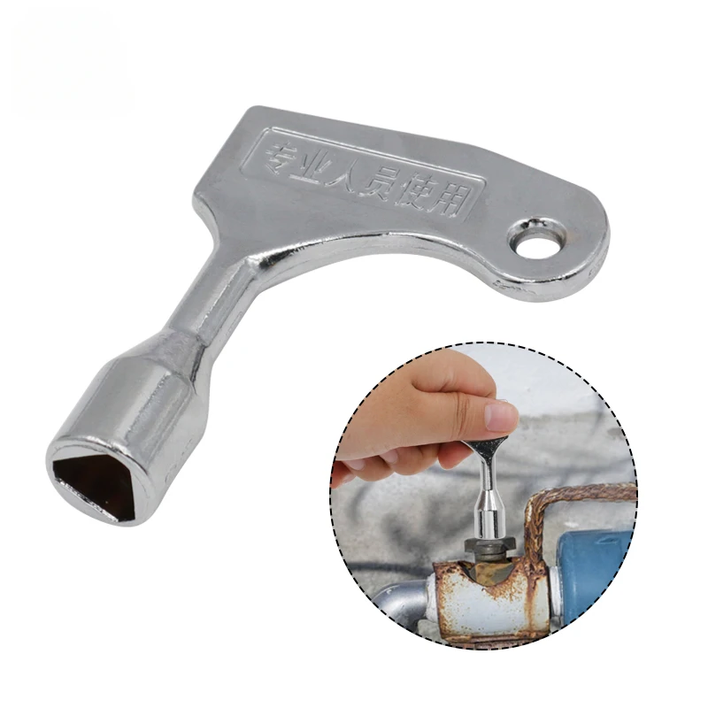 

Triangle Key Wrench Key Professional Plumber Triangle Key for Electric Cabinet Train /Subway/ Elevator/ Water Meter Valve