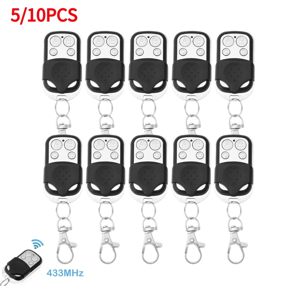 DPZO 5 Pezzi Telecomando Universale Clonazione Cancello Elettrico Garage Porta Apriporta Portachiavi 433mhz Portachiavi Di Ricambio Dpzo 79125849