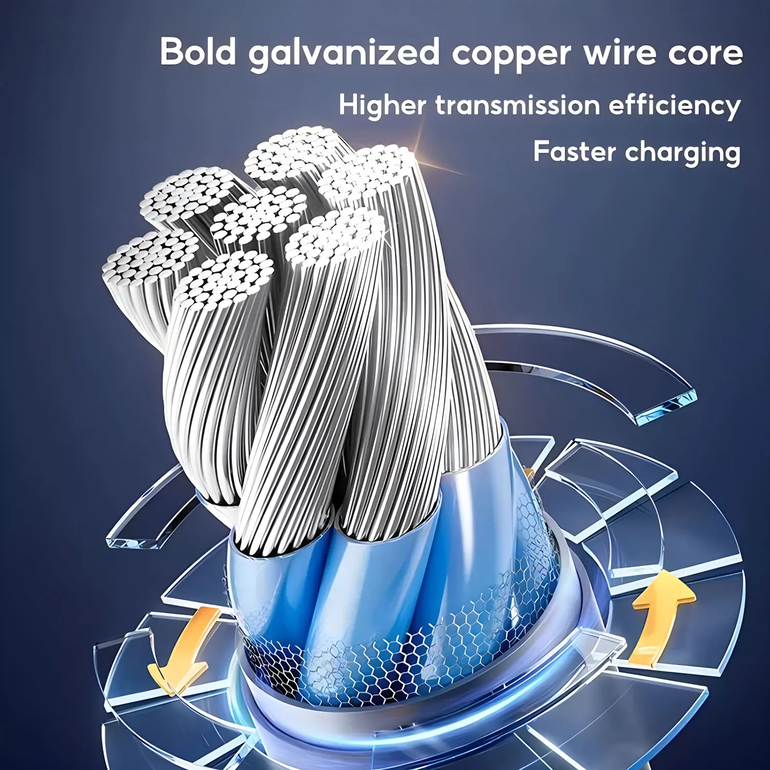 รูปสินค้า สายชาร์จ USB-C 240W รองรับ PD ชาร์จเร็ว 4 ฟังก์ชั่น 1 สาย