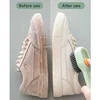 Shoe Brush Cleaner Brush for Cleaning Shoes for Slippers Sneakers Rubber Soft-bristled Liquid Shoe Cleaning Brush Clothing Brush 5
