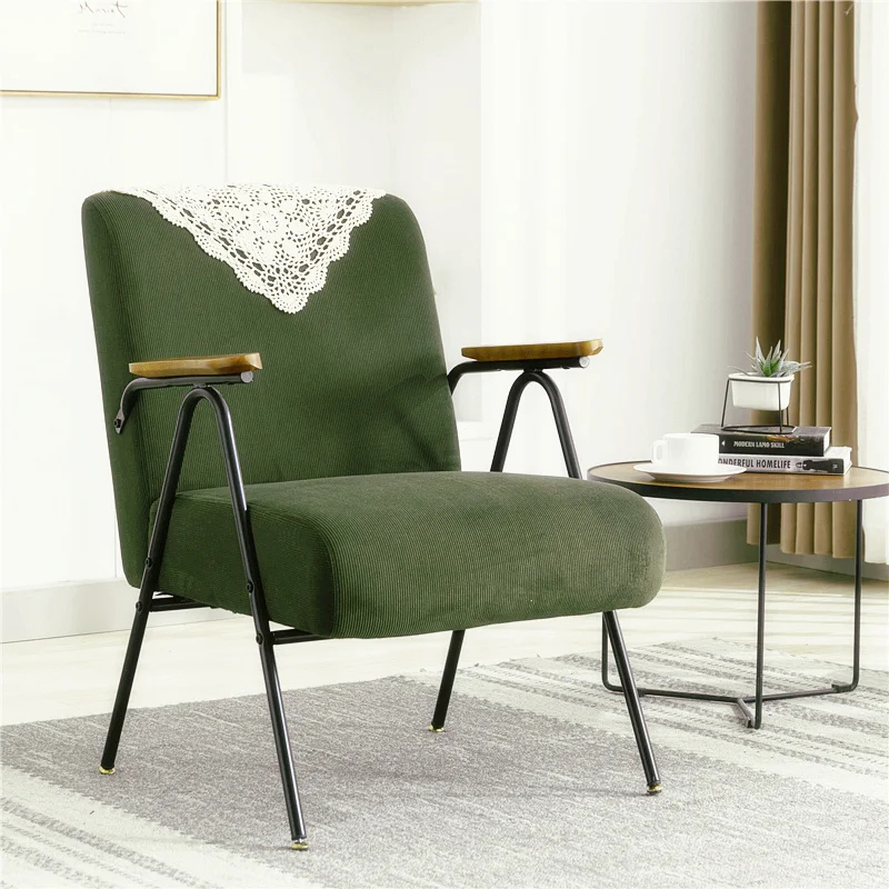 

Mid-century Old Money Armchairs Living Room Sofa Lounges Country House Armchair for Beauty Salon Krzesla Do Jadalni Furniture XR