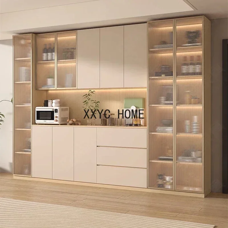 Showcase Display Wine Cabinets Refrigerator Cellar Counter Living Room Shelf Bar Furniture