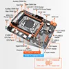 Комплект материнской платы X99 с процессором LGA2011-3 Xeon E5 2670 V3 DDR4 16 ГБ (2*8 ГБ) 2133 МГц ОЗУ NVME M.2 USB 2.0 USB 3.0 4