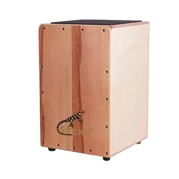 CL19AP Cajon Box Drum High Quality Low Price Natural Applewood Playing Surface Birch Cajon Box Drum