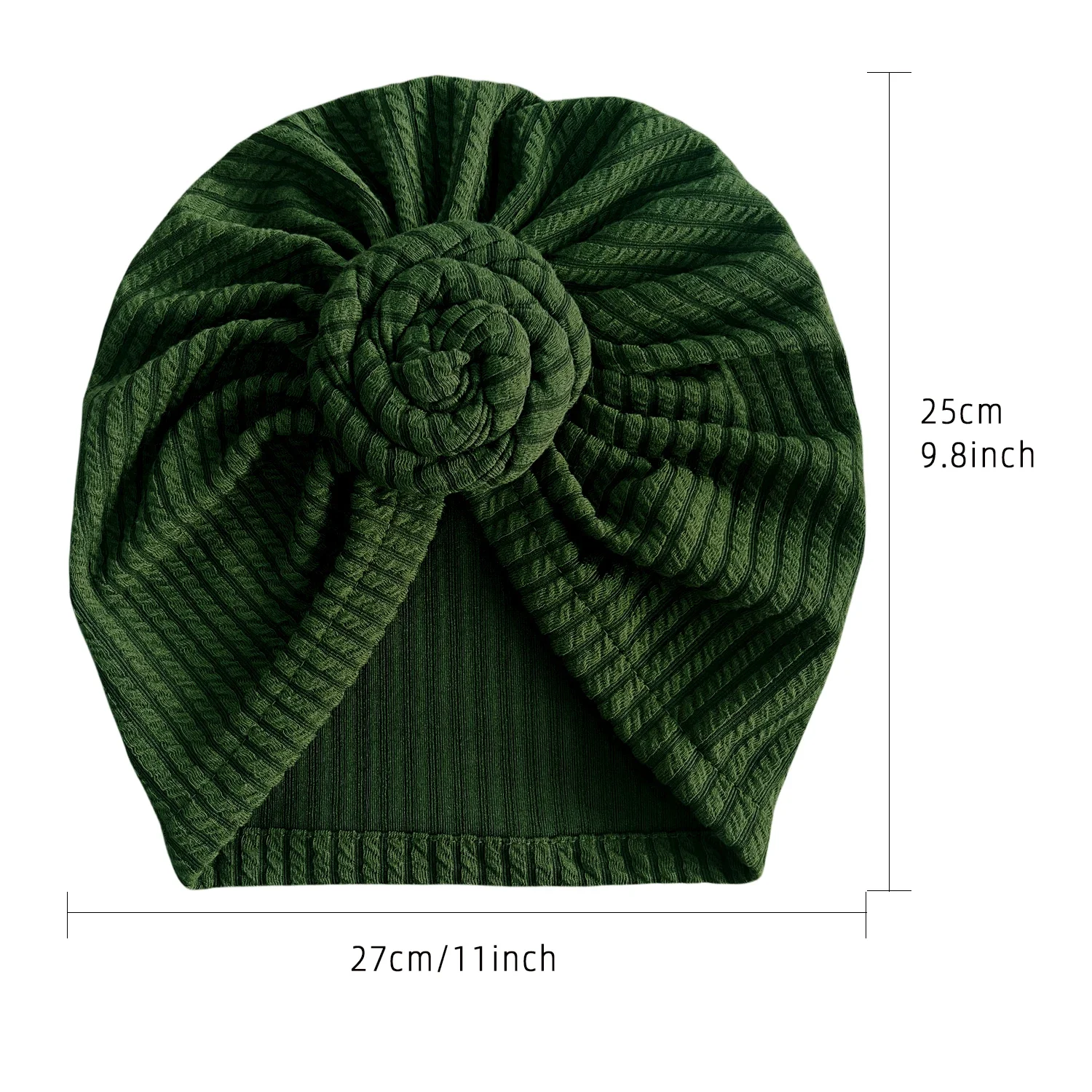 African Women Turban Top Knot Flower Decor Headwrap Elegant Pleated Beanies Headscarf For Women Cap Solid Color India Hat Muslim 2