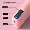 Foldable Lazy Hair Hot Comb Portable Mini USB Tool Fast Rechargeable Heating Styling Hair Straightening Hair Straigh 4