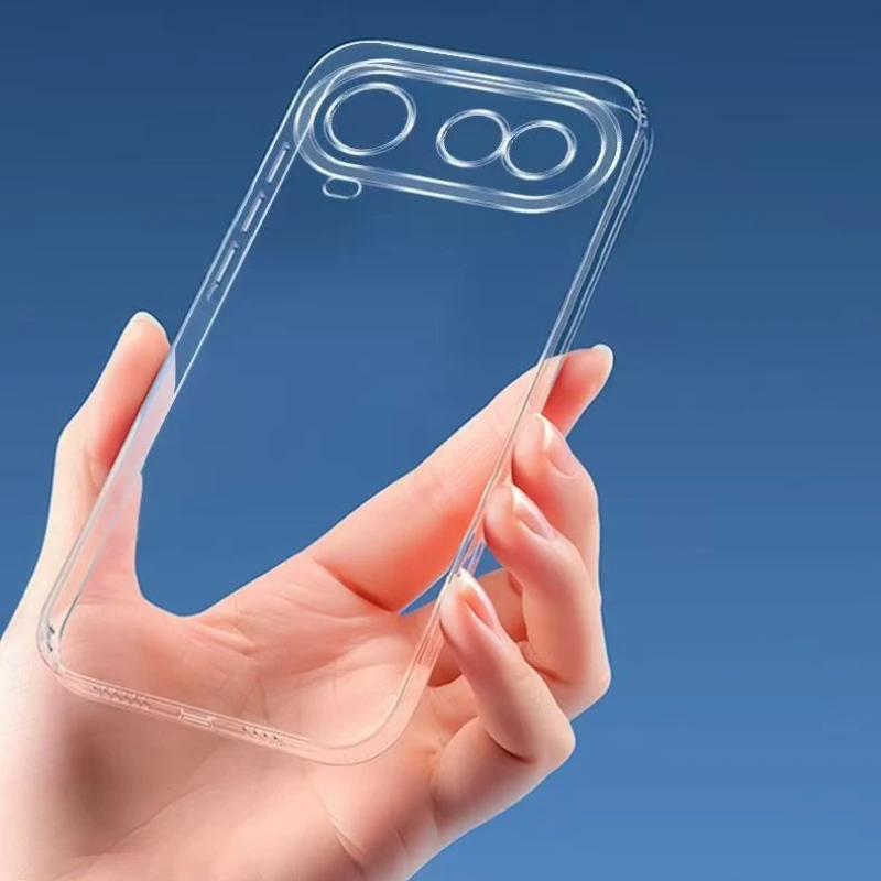 Transparent Slim Soft TPU Phone Case with Camera Protection - For Honor Magic 8 Pro Air