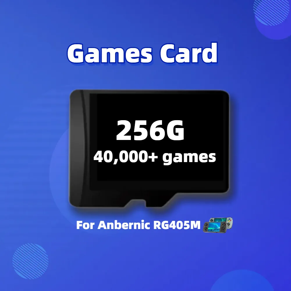 Game TF Card For Anbernic RG405M 512G All Emulator Pre-installed 70,000+ Retro Games 256G 128G 64G