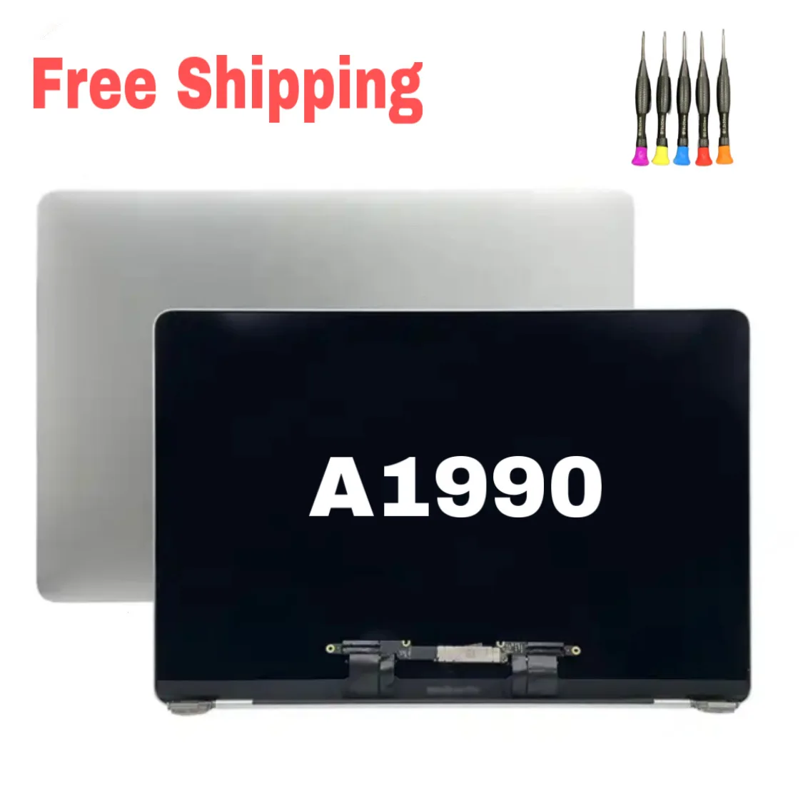 Genuine Lcd Screen Assembly A1990 Space Grey For Macbook Pro Retina 15