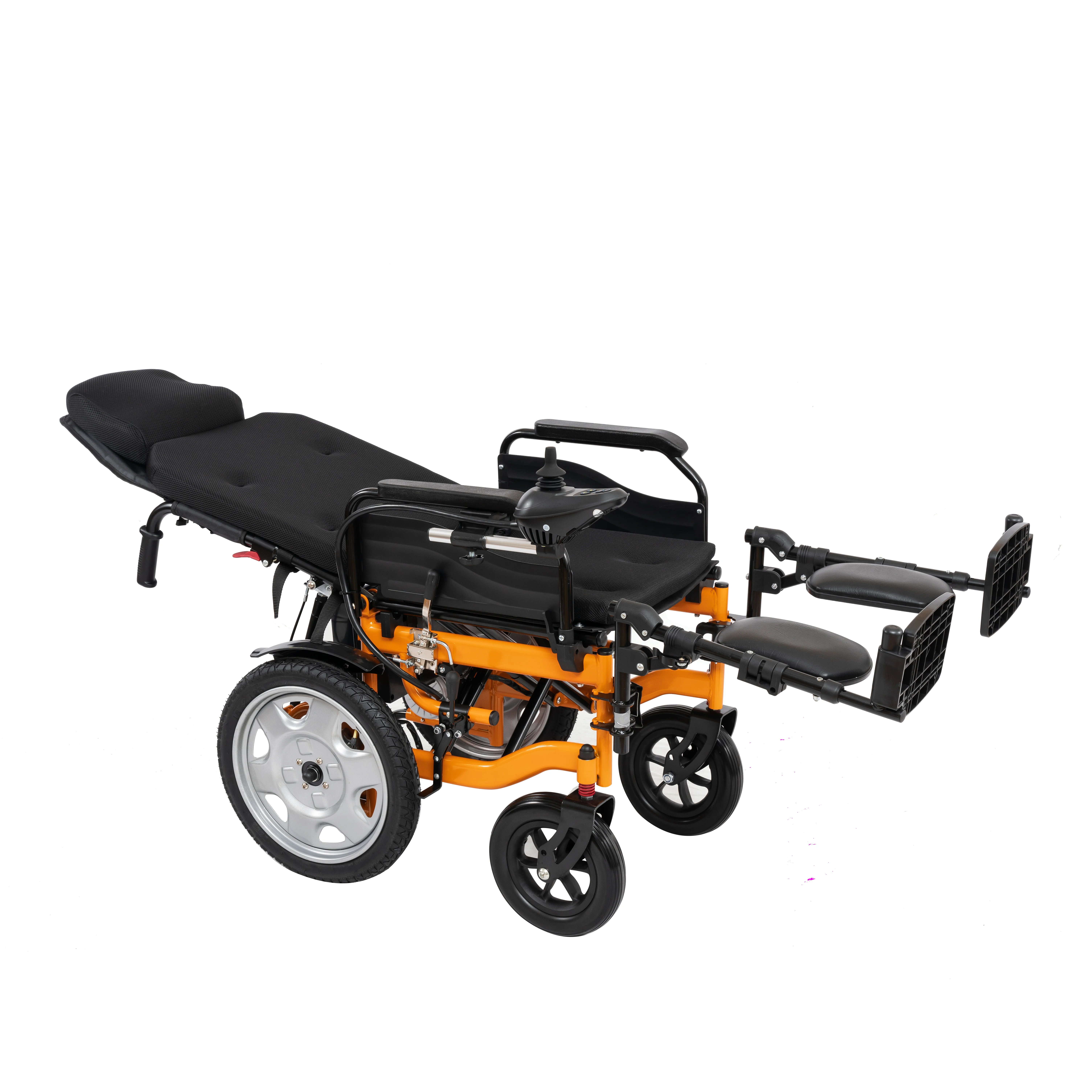 Automatic Lie Down Electric Wheelchair Foldable For The Disable And The Elderly