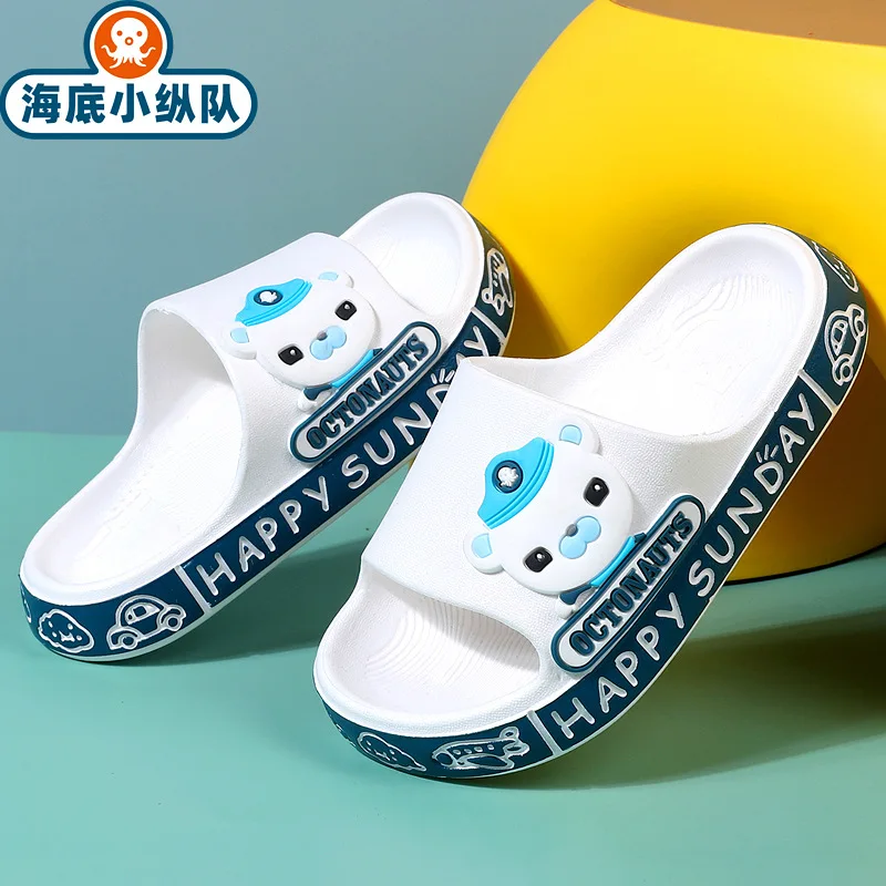 OCTONAUTS Original Action Figure Childrenâs Slippers Non-Slip Cartoon   Bathroom Shoes Sandals Anime Cosplay Costume Gift
