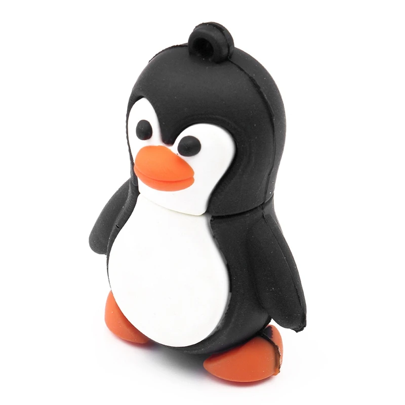 USB 2.0 미니 휴대용 고속 리틀 펭귄 플래시 드라이브, 데이터 메모리 스틱 장치, U 디스크