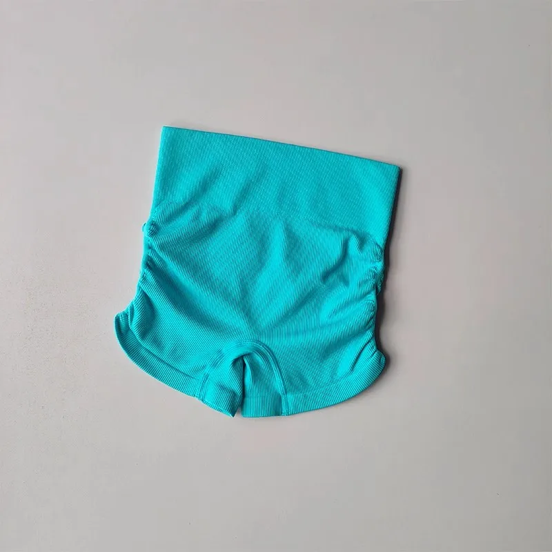 Description Picture 4 of itemHigh Waist Summer Fitness Shorts for Women Hip Lifting Tight Running Yoga Shorts Gym Yoga Underwear Fitness Bra Sports Bra