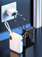 Oneplus Mini batterie externe grande capacité Portable câble bidirectionnel charge rapide détachable Usb vers Type C câble batterie externe 4