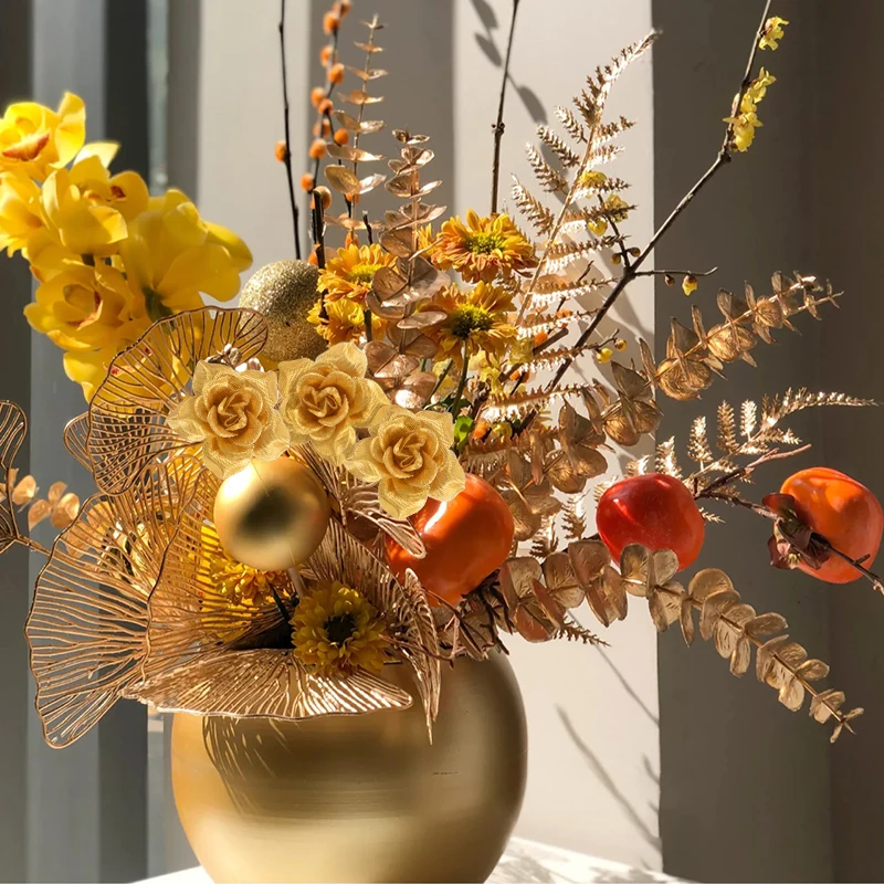 10 pezzi di fiori artificiali testa di fiore di ortensia di seta per la festa nuziale decorazione della casa corona fai da te confezione regalo scrapbooking artigianale  15