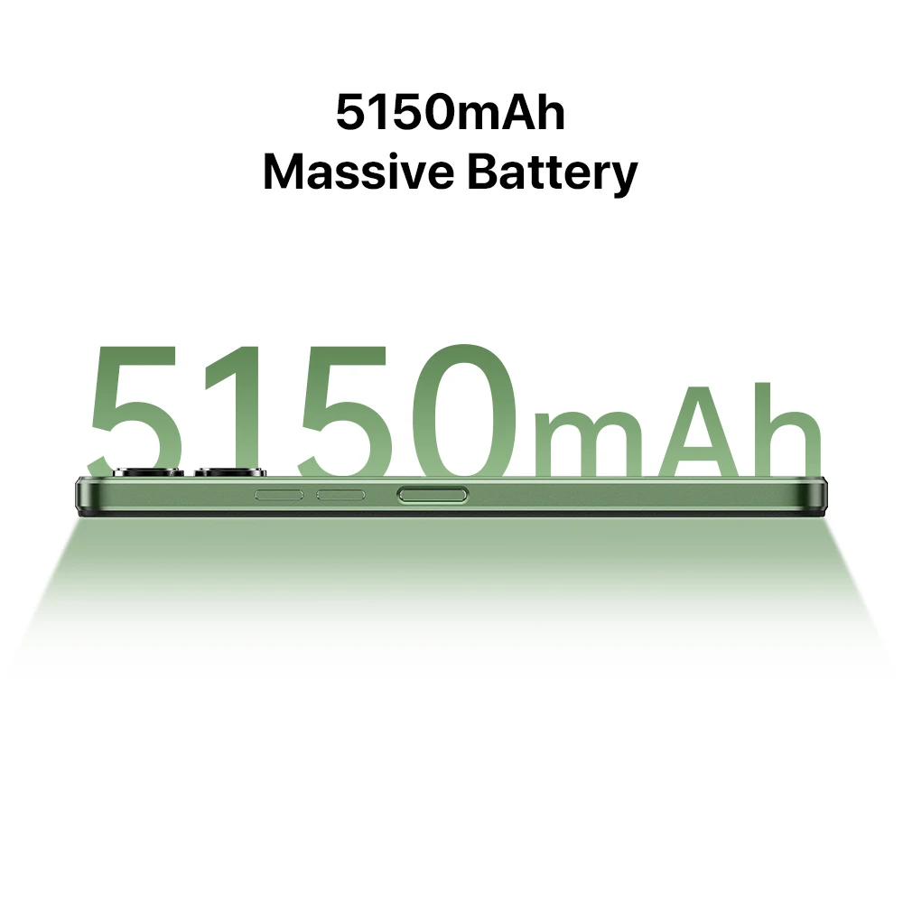 UMIDIGI G3 Ultra-thin Smartphones Helio A22 4GB+64GB 6.52Inch HD 13MP Camera 5150mAh Battery Dual SIM 4G Android 13 Mobile Phone