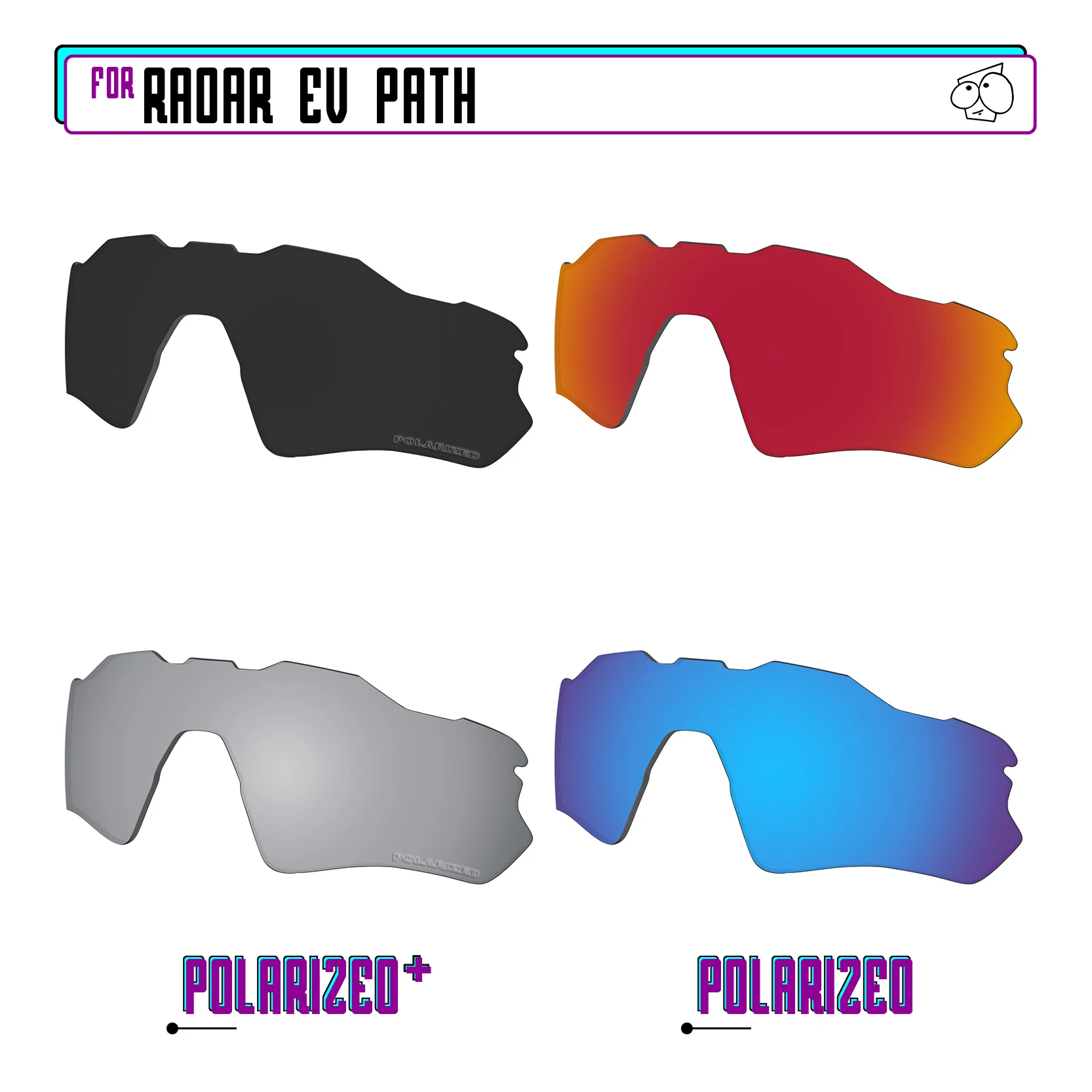 Premium Polarized Replacement Lenses for Sunglasses - Multiple Options Available