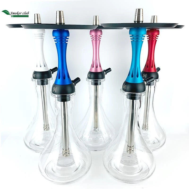 Alpha Hookah Model X Multicolor Shisha Matte Hookah Removable Diffuser