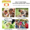 Magnifying Glass Insect Catching Box with Tweezers Insect Collection Kit for Boys Girls Nature Exploration 4