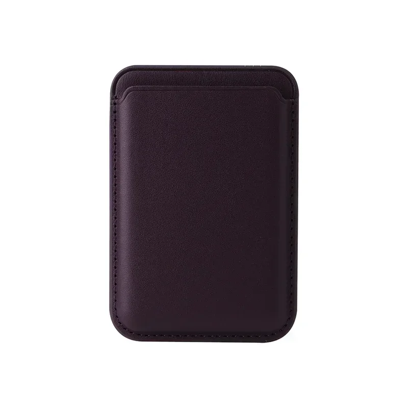 Magsafe-Compatible Leather Slim Magnetic Card Holder Wallet