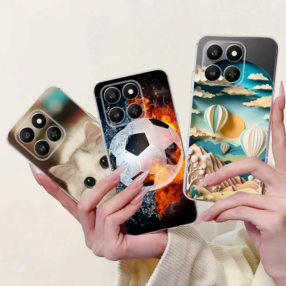 Cute Cartoon Painted Soft Slim Phone Case -