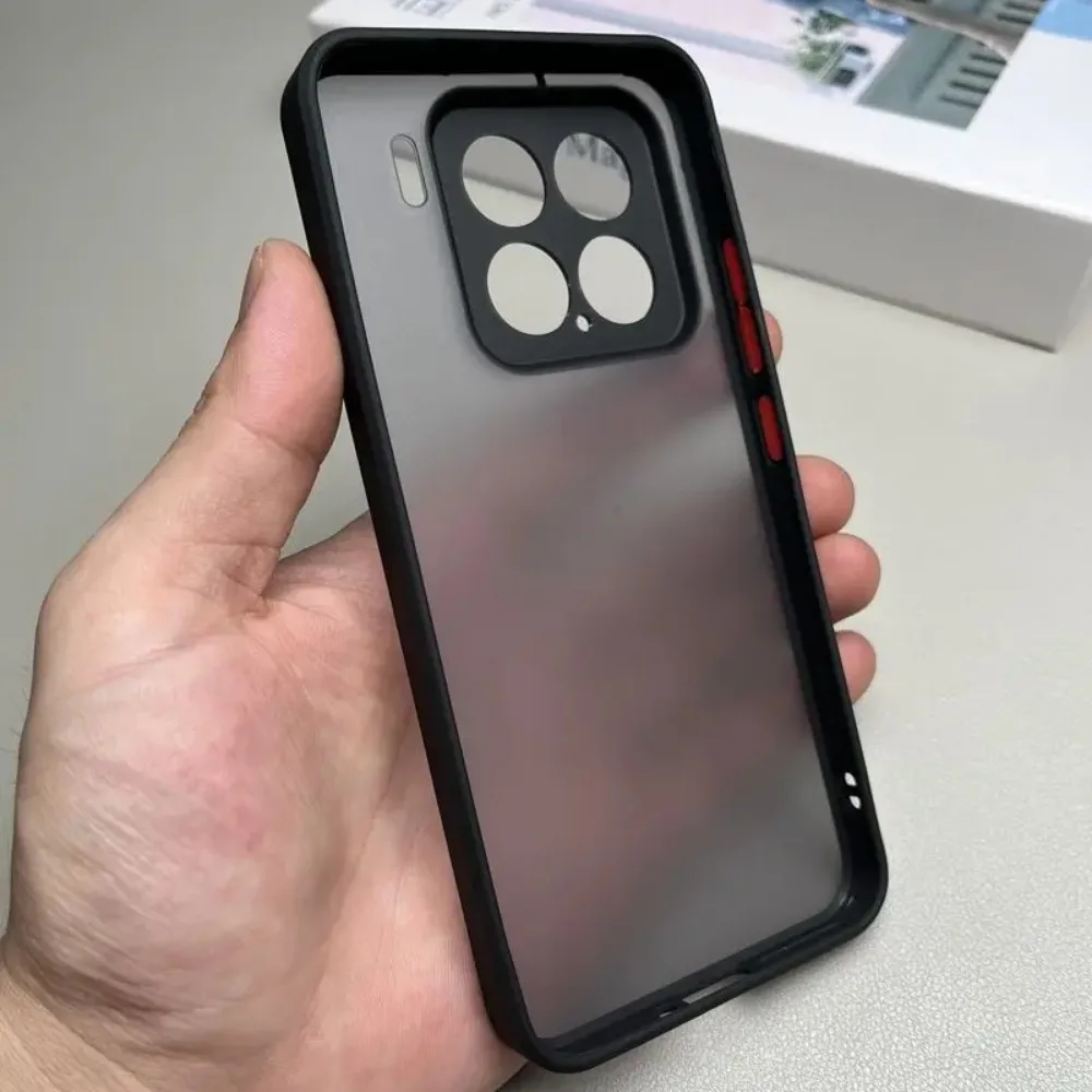 Shockproof Armor Bumper Case - Matte Phone Cover Coque Capas