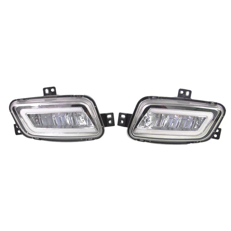 

2 шт. для Ford Road Breaker с желтым и синим, трех цветов, фонарь, дневной свет, фонарь 2016-2019