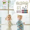 Make A Wind Chime 12 Pack Kids Spring Crafts For Kids Kids Spring Projects Unfinished Wooden Coloring Ornaments Create Cat 4