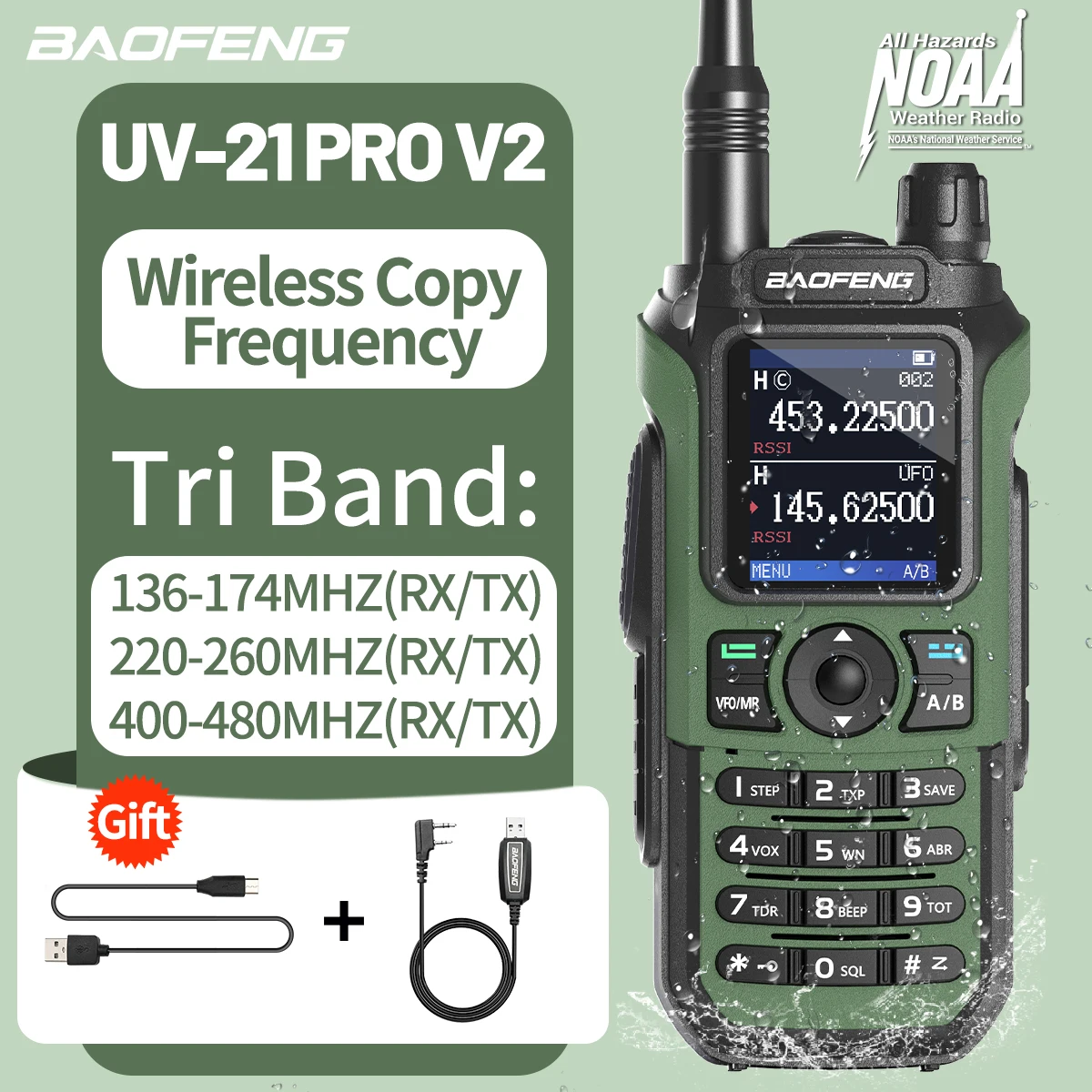 BaofengUV21ProV2WirelessCopyFrequencyWalkieTalkieTriBandWaterproof16KMLong.jpg